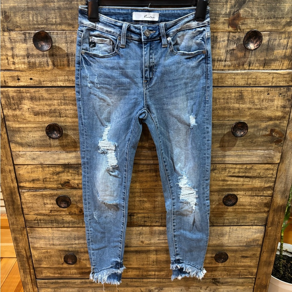 KanCan Women's Distressed Jeans